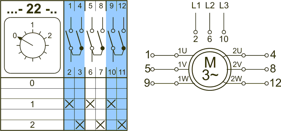 Переключатель r11 схема